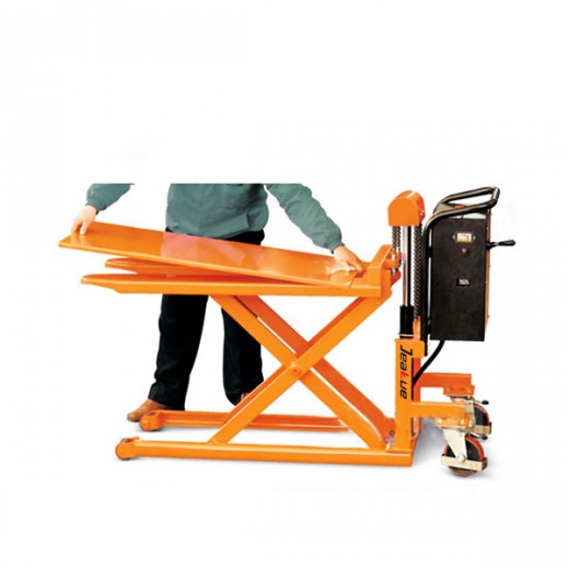 Removable Electric Scissor  Elevated Pallet Truck