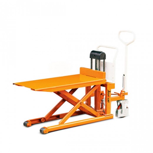 Removable Pedal Scissor Elevated Pallet Truck