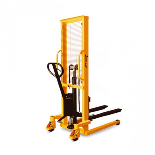Manual Hydraulic Stacker(fork is adjustable)
