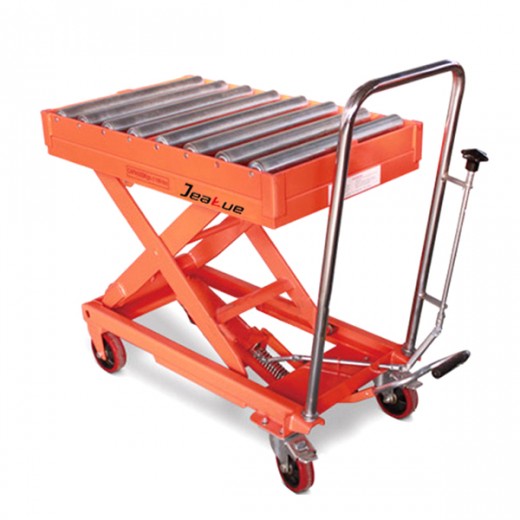 Hydraulic Hand Lift tTble with Rollway
