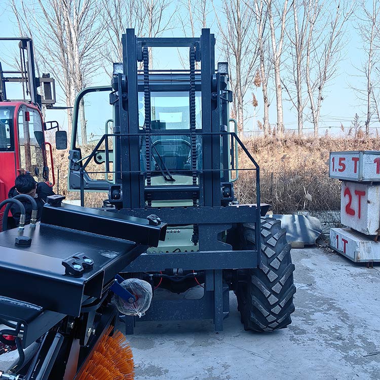4 Ton(8818.49lb) Rear Steering Off-road Forklift-CPCD40 - Image 10