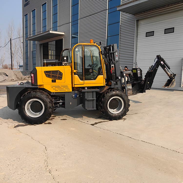 4 Ton(8818.49lb) Rear Steering Off-road Forklift-CPCD40 - Image 13