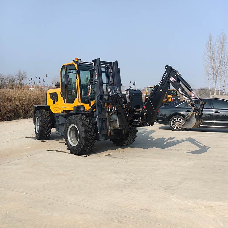 4 Ton(8818.49lb) Rear Steering Off-road Forklift-CPCD40 - Image 14