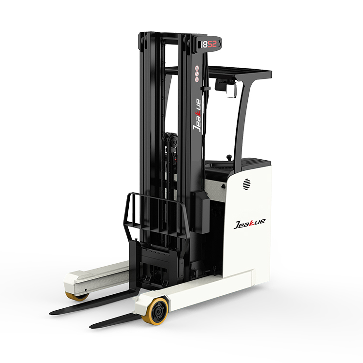 1.8 Ton(3968.32lb) Lead-acid Battery Ride-On Reach Forklift Truck - Image 4