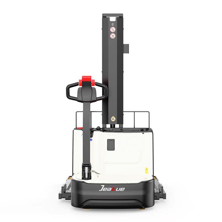 1.2 Ton(2645.55lb) Lithium Battery Single Mast Straddle Stacker - Image 2