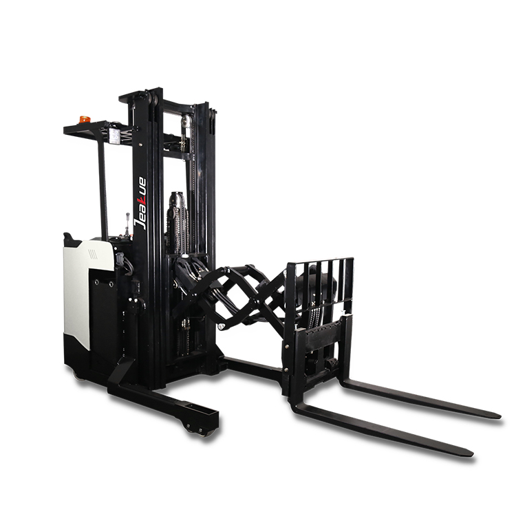 1.2 Ton(2645.55lb) Ride-on Lead-acid Battery Reach Forklift Truck - Image 2