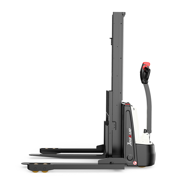 1.2 Ton(2645.55lb) Lithium Battery Single Mast Straddle Stacker - Image 3