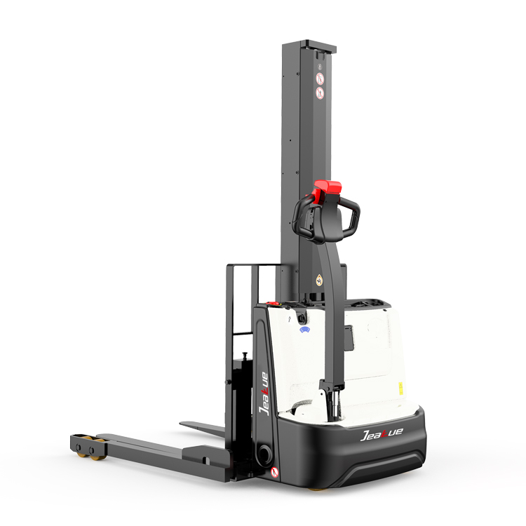 1.2 Ton(2645.55lb) Lithium Battery Single Mast Straddle Stacker - Image 6