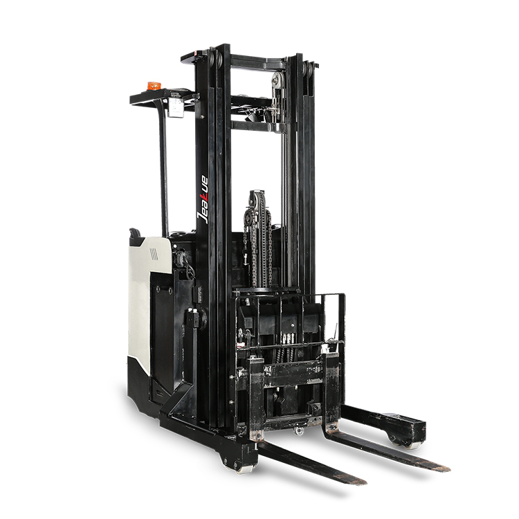1.2 Ton(2645.55lb) Ride-on Lead-acid Battery Reach Forklift Truck - Image 4