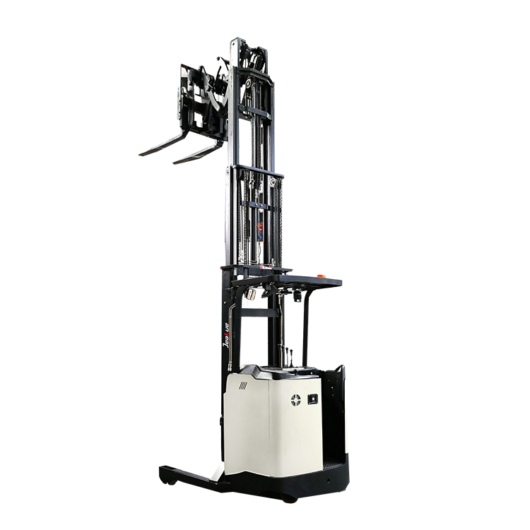 1.2 Ton(2645.55lb) Ride-on Lead-acid Battery Reach Forklift Truck - Image 5