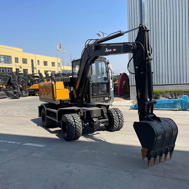 7.5 Ton(16534.65 lb) Diesel Wheel Excavator-JH9075 - Image 5