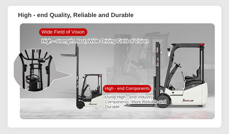TCL122 Electric Forklift Customizable Color & Configuration Available