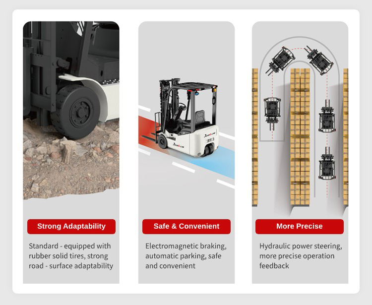 TCL122 Compact Forklift Perfect for Elevator & Mezzanine Handling