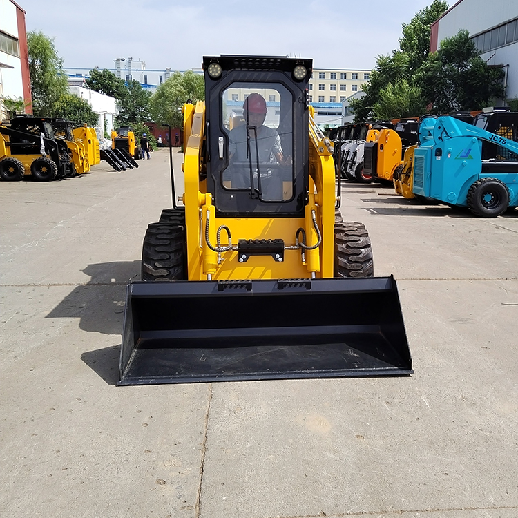 3.5 Ton(7716.17 lb) Diesel Skid Steer Load-JC75 - Image 8