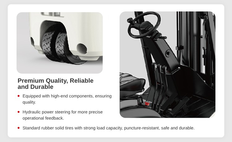 FB122/152 Hydraulic Steering Lithium Forklift