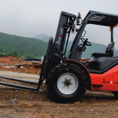 2.5-3 Ton(5511.55/6613.86lb) Four Wheels Drive Rough Terrain Forklift - Image 2
