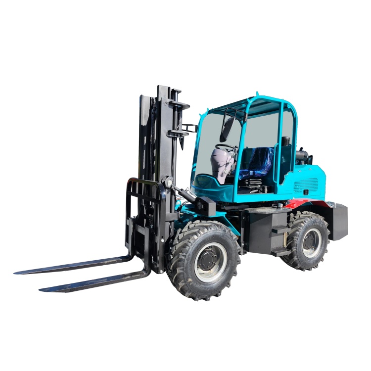2.5 Ton(5511.56lb) Front Steering Off-road Forklift-CPCD25