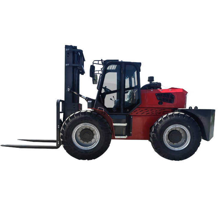 7 Ton(15432.36lb) Rear Steering Off-road Forklift-CPCD70
