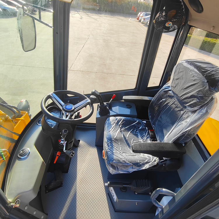 0.8 Ton(1763.70lb) Diesel Wheel Loader-ZL908 - Image 4
