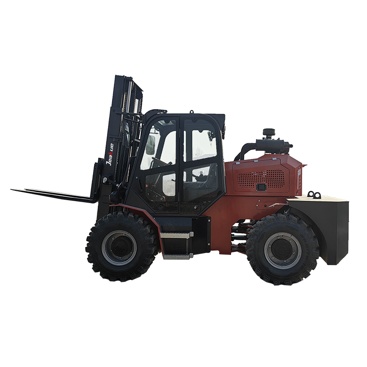 2.5 Ton(5511.56lb) Rear Steering Off-road Forklift-CPCD25 - Image 5