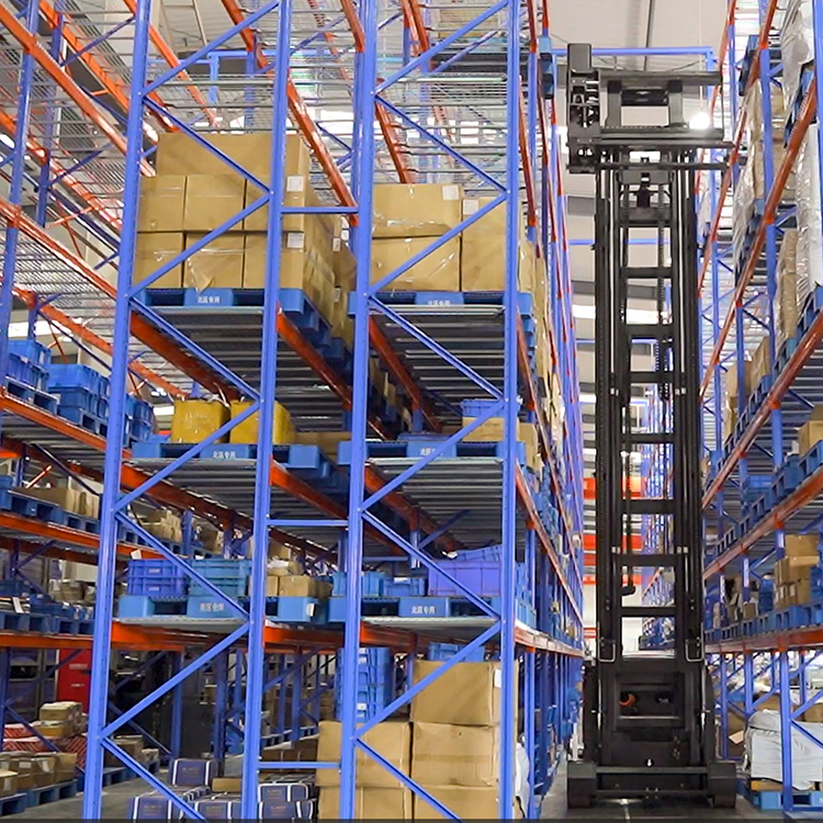 1.2T Autonomous Stacker with Unique Dual Forks for Narrow Aisle ...