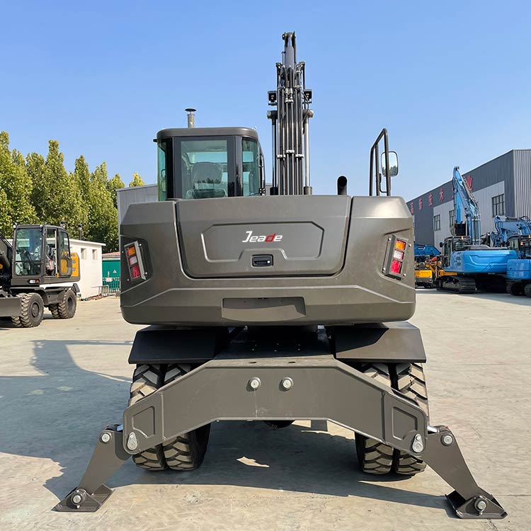 12 Ton(26455.44 lb) Diesel Wheel Excavator-JH9120 - Image 7