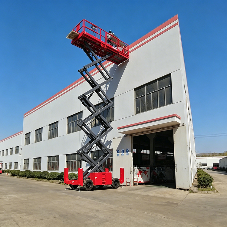 0.55Ton 15-18M Self-Propelled Rough Terrain Scissor Lift-XDW150RT/180RT - Image 3
