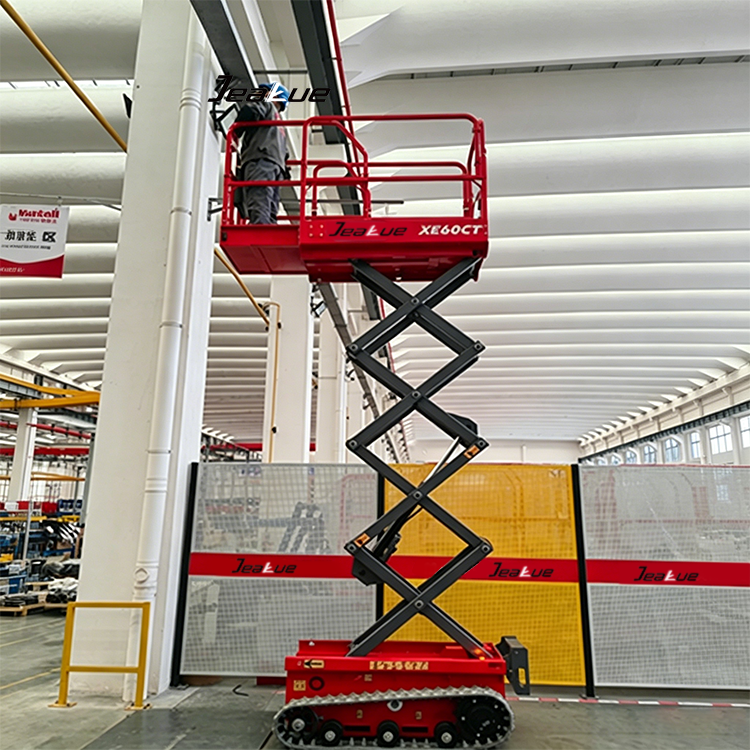 0.23 Ton 6.4-8M Crawler Type Scissor Lift-XE60MINICT/XE60CT/80CT - Image 3