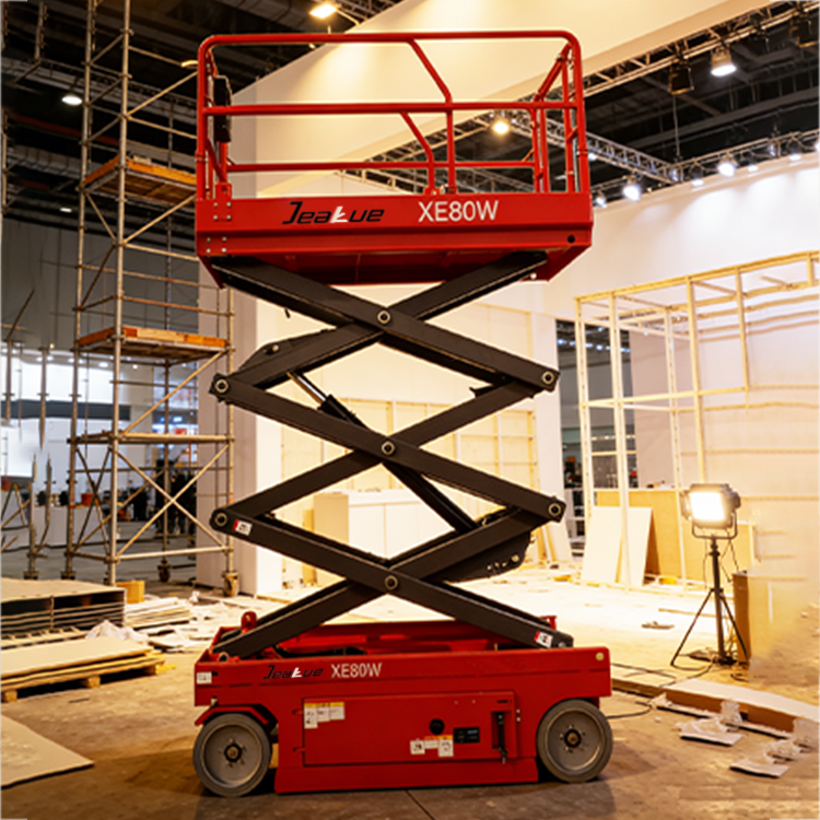 0.25-0.55Ton 6-14.7M Electric Self-Propelled Scissor Lift-XE80W/100W/120W/140W/160W(Ⅱ) - Image 4