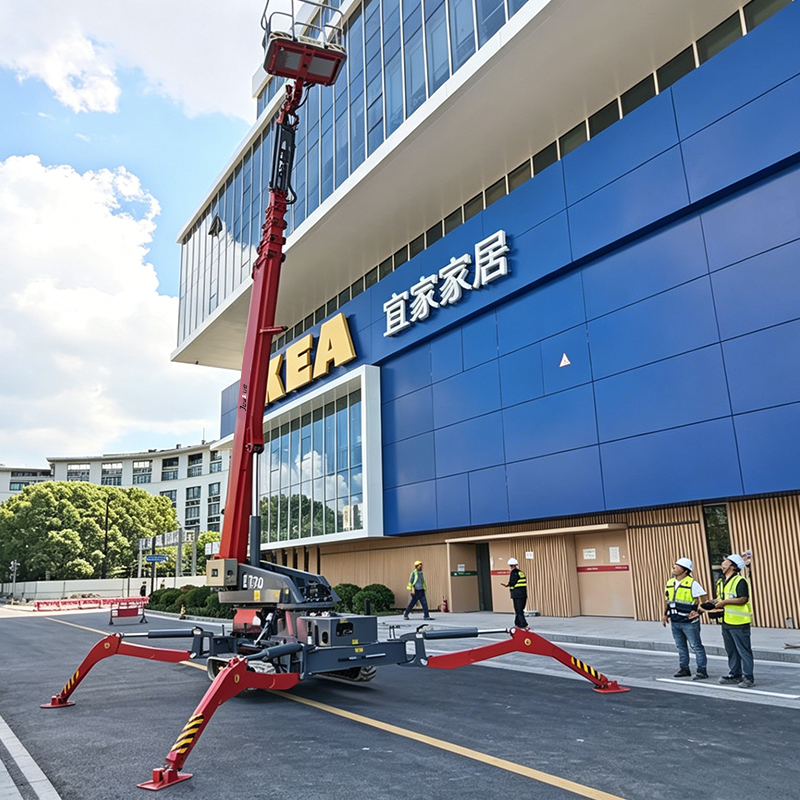 0.2 Ton Telescopic Spider Lift - T30 - Image 2