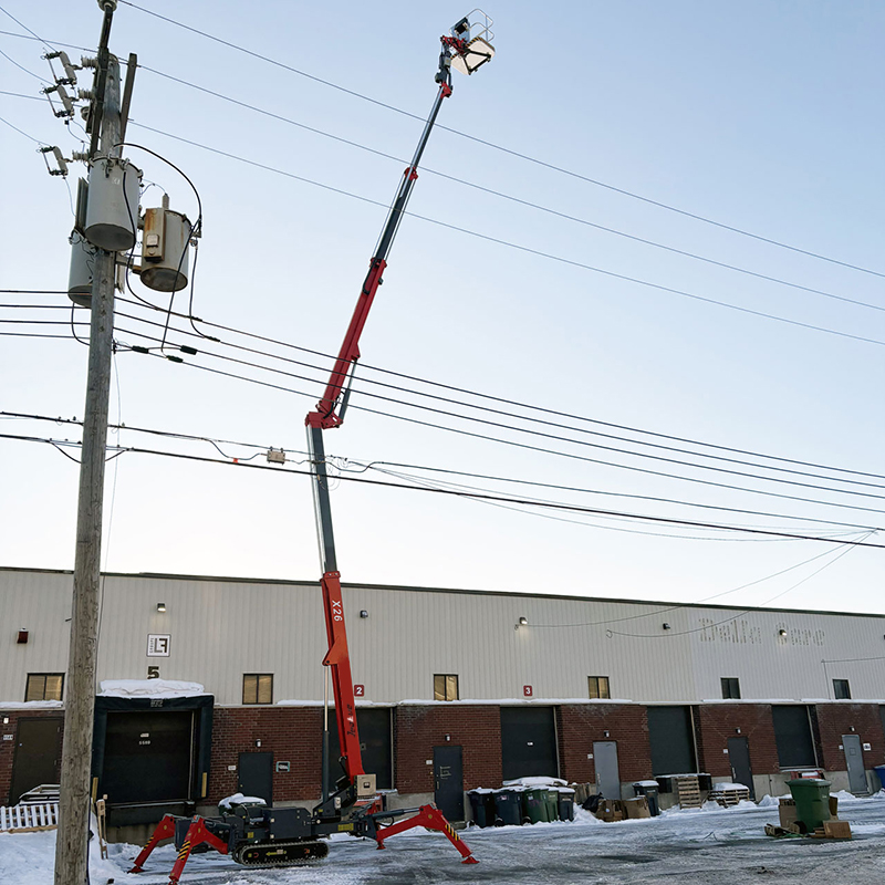 0.23 Ton Articulated Spider Lift - X26 - Image 3