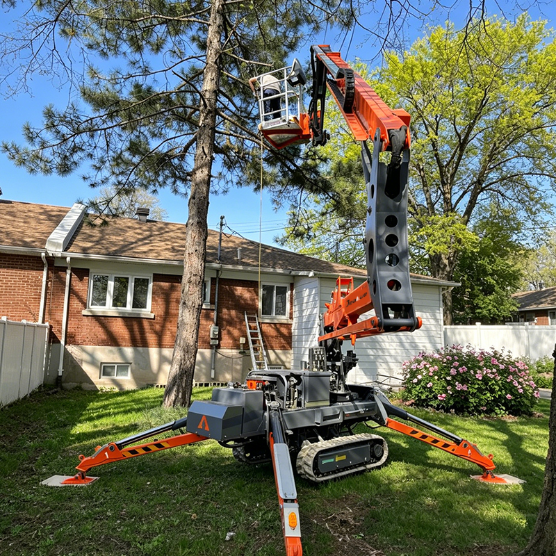 0.2 Ton Articulated Spider Lift - X18 - Image 2